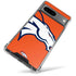 NFL Denver Broncos Large Logo Google Pixel 7a Clear Case